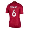 Liverpool Thiago 6 Hjemme 2024-25 - Herre Fotballdrakt